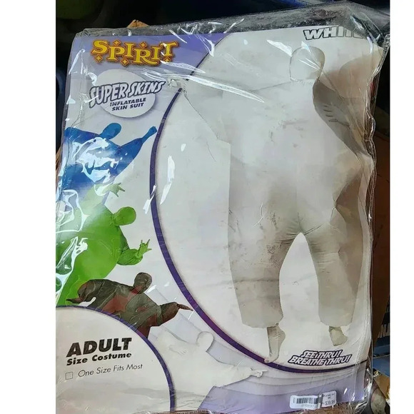 sPIRIT HALLOWEEN Other - Super skins inflatable suit white